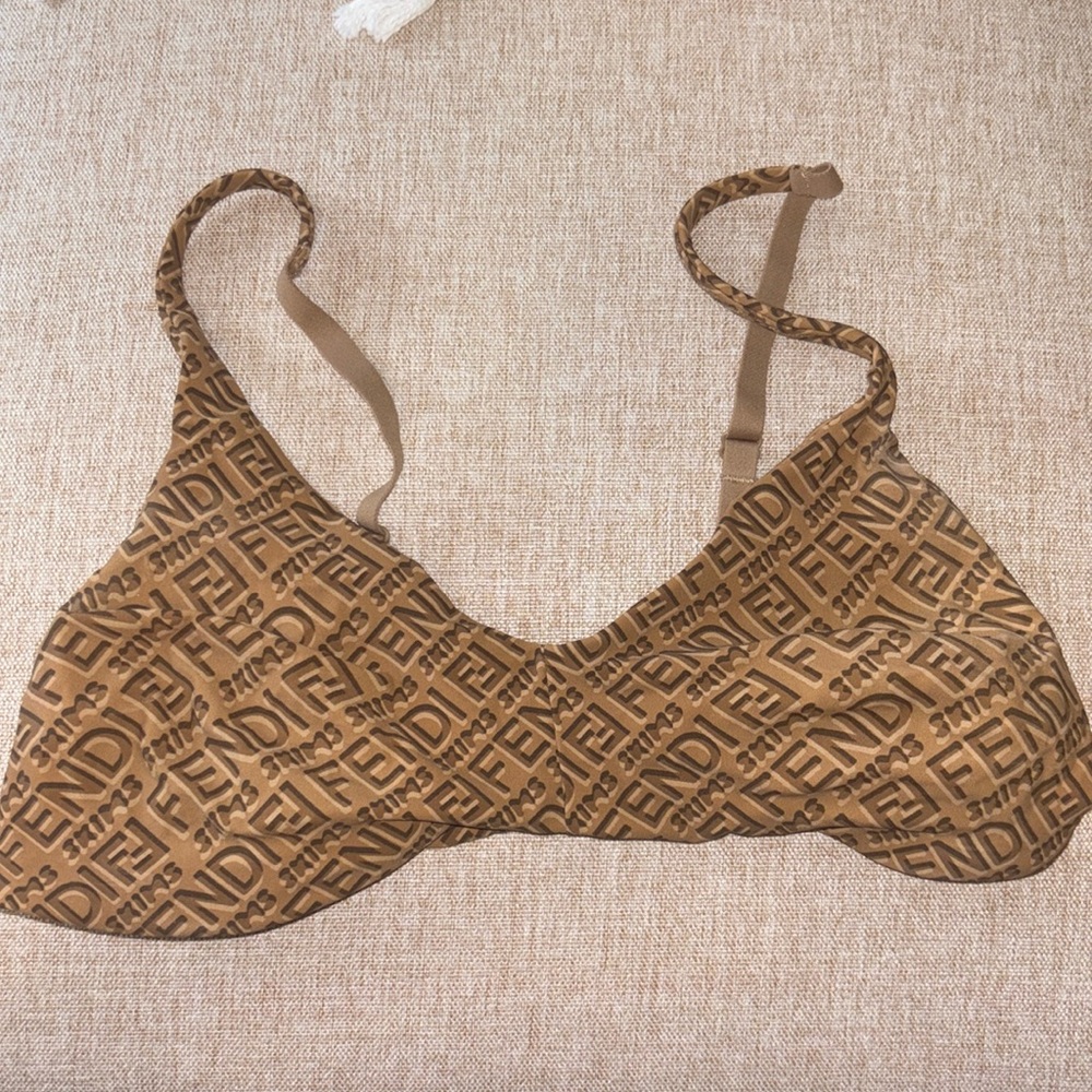 Skims x Fendi Scoop Bralette